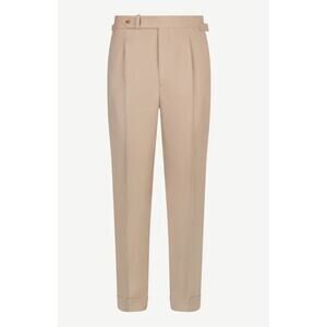 VTG Higgins Mens Slinder Bremen Trouser Pants Size 34 Khaki Golf Business Work